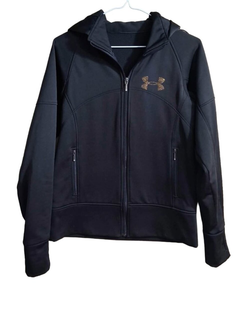 Under Armour Scuba Hoodie with glittery logo, Women's Size Small